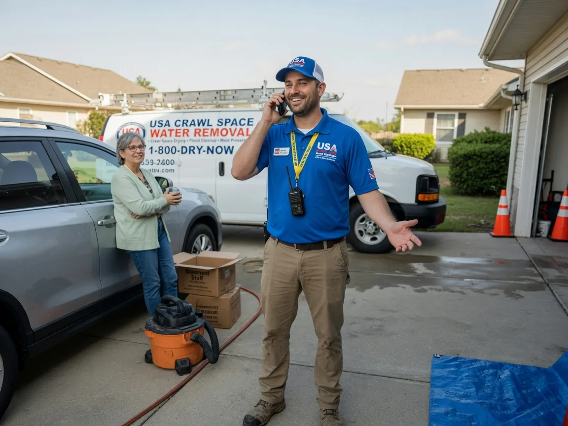 Crawl Space Water Removal Fairview, NC FAQs